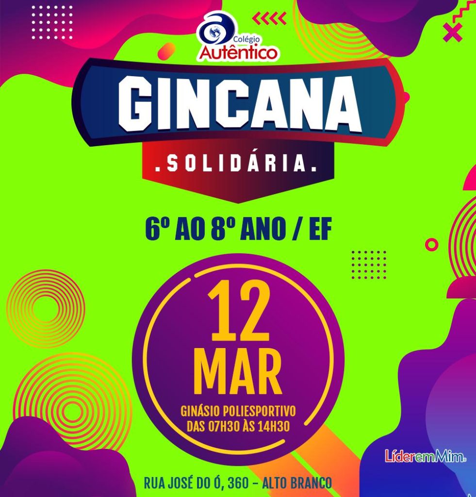 gincana solidária 6º ao 8º ano/ef