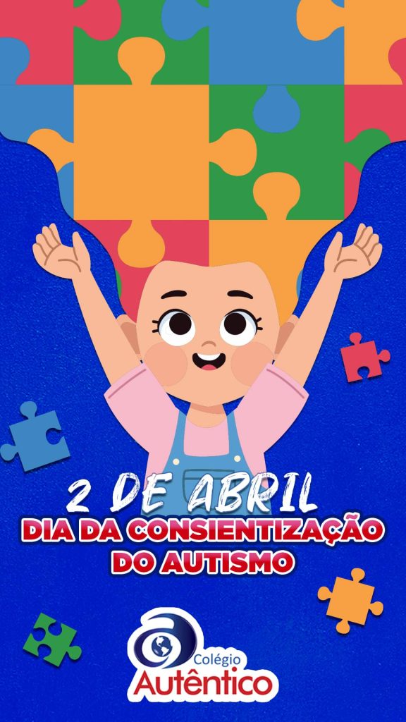 Dia Mundial da Conscientização sobre o Autismo é celebrado no próximo sábado (02/04)